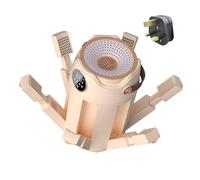 MARCBUSE Secador de zapatos portátil de 6 puntas, funcionamiento silencioso, tecnología de secado rápido, calentador de zapatos de invierno, textura de secado rápido