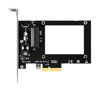 MARCBUSE Tarjeta de procesador PCIe versión inmediata para dispositivos de almacenamiento YOU.2 con cable de denegación de observación de estado de energía en vivo, tarjeta de expansión NVMe