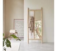 Marcel - Espejo de pie de madera de teca H 180 x B 75 x T 6 cm