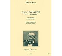 Moyse m: de la sonorite art et technique flute traversiere
