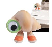 Marcel The Shells With Shoes - Figura coleccionable de Marcels The Shell Merch, figura coleccionable de Marcels The Shells, figura de comedia animada con escultor de zapatos