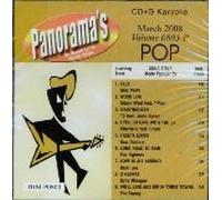 MARCH 2008 pop panorama cdg karaoke