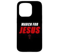 March for Jesus - Christian Faith Church Celebration Walk Carcasa para iPhone 15 Pro