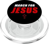 March for Jesus - Christian Faith Church Celebration Walk PopSockets PopGrip para MagSafe