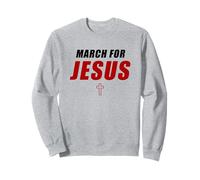 March for Jesus - Christian Faith Church Celebration Walk Sudadera