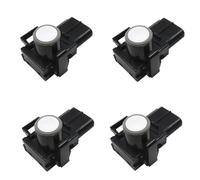 Marcha Atrás PDC Sensor de estacionamiento PDC para Toyota (4 Unidades, 89341-33180, 89341-48010)(Blanco)