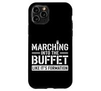 Marchando hacia el buffet como el día de los veteranos de su formación Carcasa para iPhone 11 Pro