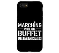 Marchando hacia el buffet como el día de los veteranos de su formación Carcasa para iPhone SE (2020) / 7 / 8