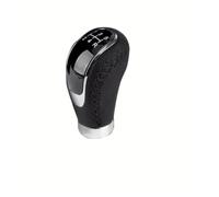 Marchas Palanca Cambio Perilla De Palanca Cambios Universal 5 Velocidades Mango Cuero PU Accesorios Para Automóviles(Black)