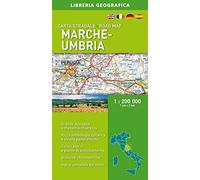 Marche-Umbria 1:200.000 (Carte stradali regionali d'Italia)