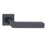 MARCHESI 1420FL-2142M-207 TS 38-45 Par de picaportes con inglete bloqueable, Negro