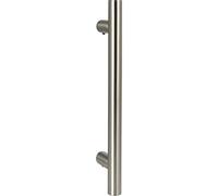 MARCHESI 4802EP-350-250 Tirador de Puerta 4802EP, diámetro 25, Longitud 350, LA 250 mm, M8, Acero Inoxidable Mate, 350 mm