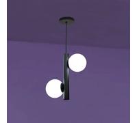 Marchetti Lámpara colgante Tin-Tin, 2 luces, blanca