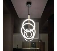 Marchetti Ulaop Lámpara colgante LED, cinco Ring, blanco