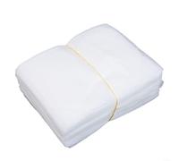 Marchfunny 100 bolsas de vivero no tejidas para cultivo de plantas, restricción de raíces y trasplante sin estrés en invernadero (10 x 12 cm planas)