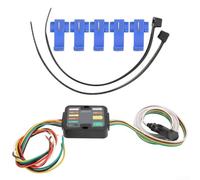 Marchfunny Arnés de cableado de remolque de 4 pines para Honda Pilot 2023 2024 2025 conversión de señal de luz trasera con cubierta antipolvo de goma y transmisión de señal estable