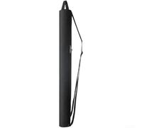 Marchfunny Bolsa térmica portátil para bebidas de golf de 7 latas, con forma de tubo redondo, con aislamiento exterior de tela Oxford y aislamiento interior de PEVA (negro)