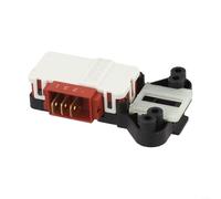 Marchfunny Cerradura de puerta de lavadora para Beko para modelos TCL, ZV-446 T2805310400, interruptor electrónico de enclavamiento de retardo, plástico, 8 x 5,2 cm