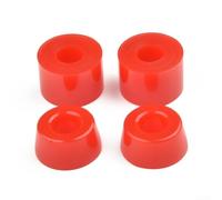 Marchfunny Copas pivotantes para monopatín, 4 piezas de repuesto de poliuretano (rojo 95A)