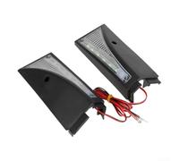Marchfunny Cubierta lateral de ABS y placa base con indicadores de giro integrados para scooter eléctrico Kugoo M4