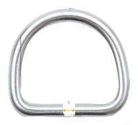 Marchfunny Hebilla de anillo en D de acero inoxidable SS316 resistente al agua para correas de mochila de equipo de buceo y aplicaciones de equipos de montañismo (gris claro)