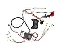 Marchfunny Juego de adaptadores de arnés de cableado de 24 V para niños con controlador HY2005RX de 24 V, módulo inalámbrico de 2.4 G, puerto de carga, interruptor de pie