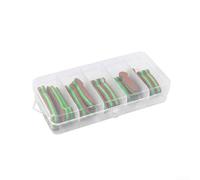 Marchfunny Kit de cuerpo de espuma para atar moscas, 18 piezas a base de EVA para patrones de mosca flotante seca con construcción de capa de dos tonos y estabilidad (marrón-verde)