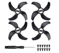 Marchfunny Kit de hélice de repuesto para DJI Avata 360 con guía de montaje direccional y construcción compuesta para un uso sostenido