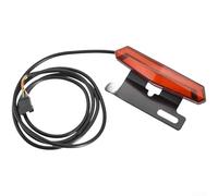 Marchfunny Luz trasera de doble función de 36 V 48 V para bicicletas eléctricas y scooters eléctricos, indicador de freno más señal de giro cableado de 1800 mm