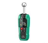 Marchfunny Medidor de humedad para aplicaciones de madera y pared con tecnología de sensor esférico que permite una cobertura uniforme de profundidad y estabilidad
