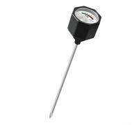 Marchfunny Medidor de humedad y pH del suelo para rastrear las condiciones del suelo durante las etapas de crecimiento de las plantas en jardines y campos (modelo PH negro)