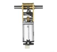 Marchfunny Motor con engranajes N20 para Tuozhu para proyectos de impresión 3D Relación de engranaje 10D Salida del eje lateral 25 RPM Dirección CW
