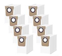 Marchfunny Paquete de 8 bolsas de polvo para aspiradora compatibles con Xiaomi Robot Vacuum H40/OV51, estación de vaciado automático de gran capacidad de 3,5 L