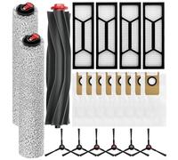 Marchfunny Para Eufy para Omni S1 Pro S1 Kit de accesorios de limpieza con cepillo principal de nylon Cepillos laterales de plástico y bolsas de filtro no tejidas (B)