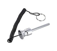 Marchfunny Pin de la pila del peso de la aleación de aluminio con el acollador para la compatibilidad del equipo de la aptitud con los bloques de peso estándar del arrabio (8 *