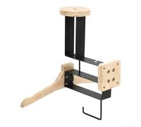 Marchfunny Soporte de pared para casco de motocicleta con diseño de doble propósito: soporte superior e inferior para estante de engranajes