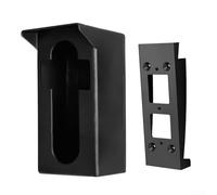 Marchfunny Soporte para timbre de video Ring diseñado para revestimiento de vinilo para mantener el dispositivo orientado hacia adelante para un video mejorado