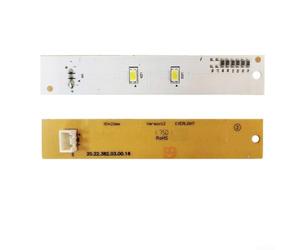 Marchfunny Tira de luz LED, para refrigerador Samsung DA41-00675J, panel de iluminación de repuesto, iluminación brillante de bajo consumo, fácil instalación, 11 x 2 cm