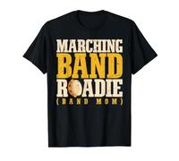 Marching Band Roadie (Band Mom) Camiseta gráfica económica, Hombre, Negro, XL