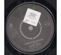 MARCIA HINES - TAKING IT ALL IN STRIDE 7 INCH (7" VINYL 45) UK LOGO 1981
