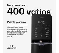 Marcia Touch máquina de leche de nuez 1,2 litros 6 cuchillas de acero inoxidable 1200 W 10 + 2 programas Klarstein