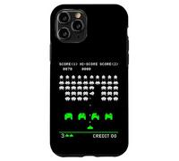 Marcianitos diseño Retro Pixel Art Gamer Geek Estilo Arcade Carcasa para iPhone 11 Pro