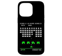 Marcianitos diseño Retro Pixel Art Gamer Geek Estilo Arcade Carcasa para iPhone 14 Pro MAX
