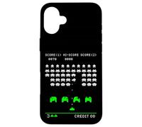 Marcianitos diseño Retro Pixel Art Gamer Geek Estilo Arcade Carcasa para iPhone 16 Plus