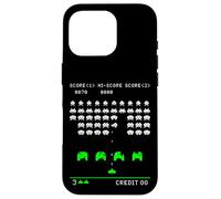 Marcianitos diseño Retro Pixel Art Gamer Geek Estilo Arcade Carcasa para iPhone 16 Pro