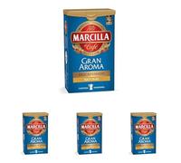 Marcilla Café Molido Descafeinado Natural 200 g (Paquete de 4)