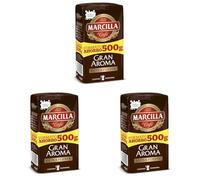Marcilla Café Molido Extra Fuerte 500 g (Paquete de 3)