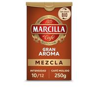 Marcilla Café Molido Mezcla | 250 g | Intensidad 10 | Para Cafetera Italiana, de Filtro o Pistón