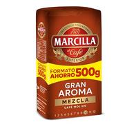 Marcilla Café Molido Mezcla |500 g | Para Cafetera Italiana, de Filtro o Pistón