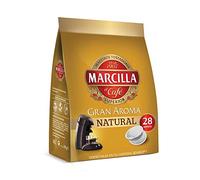 Marcilla Café Natural para máquina Senseo - 5 paquetes de 28 monodosis (Total 140 monodosis)